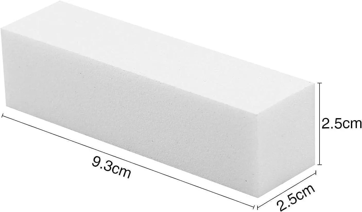 10 Nail Buffer Sanding Blocks for Manicures & Pedicures Heaven Therapy Skincare