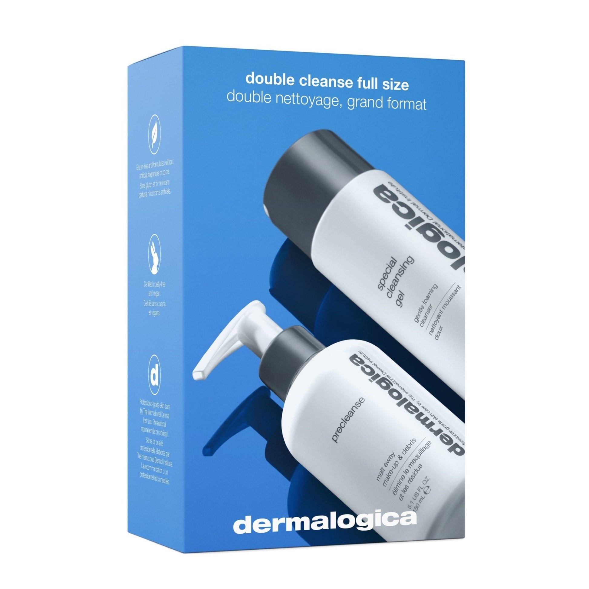 Double cleanse full size Kit - Heaven Therapy Skincare (7597693141152)