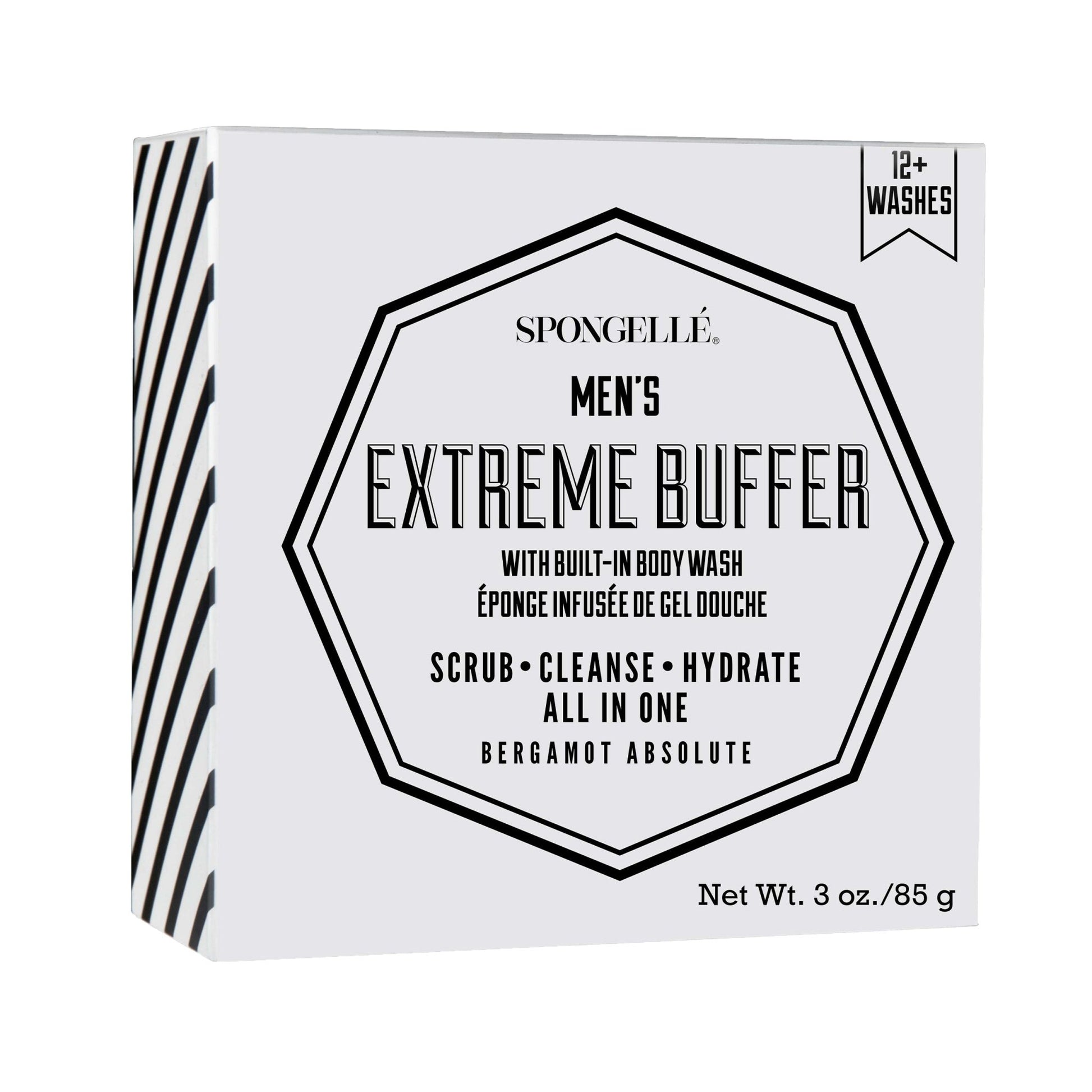 Men's Extreme Buffer Mini Bergamot Absolute 70g - Heaven Therapy Skincare (11363719741600)